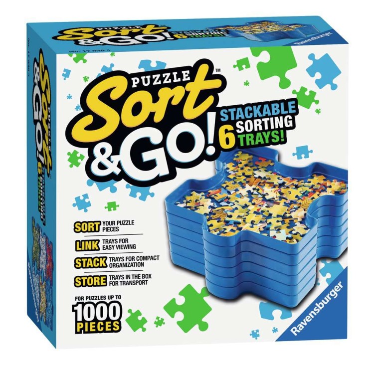 Ravensburger Puzzle Sort & Go! Trays