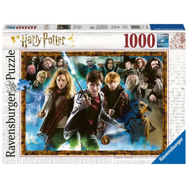 Ravensburger Harry Potter Wands Raised 1000 Piece Jigsaw Puzzle