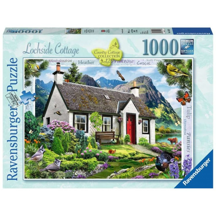 Ravensburger Lochside Cottage 1000 Piece Jigsaw Puzzle