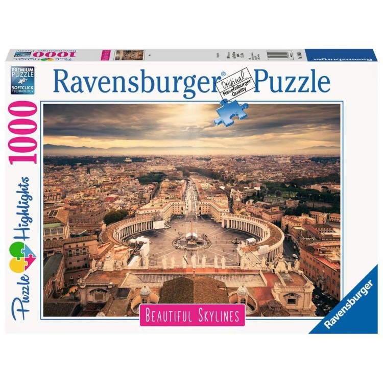 Ravensburger Beautiful Skylines Rome 1000 Piece Jigsaw Puzzle