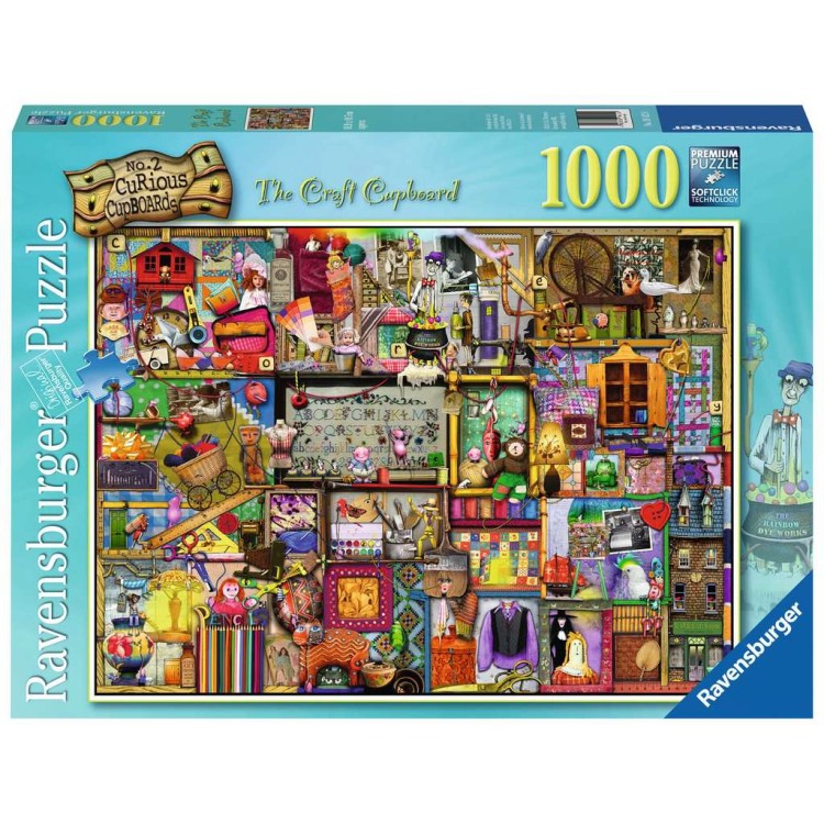 Ravensburger The Craft Cupboard 1000 Piece Jigsaw Puzzle