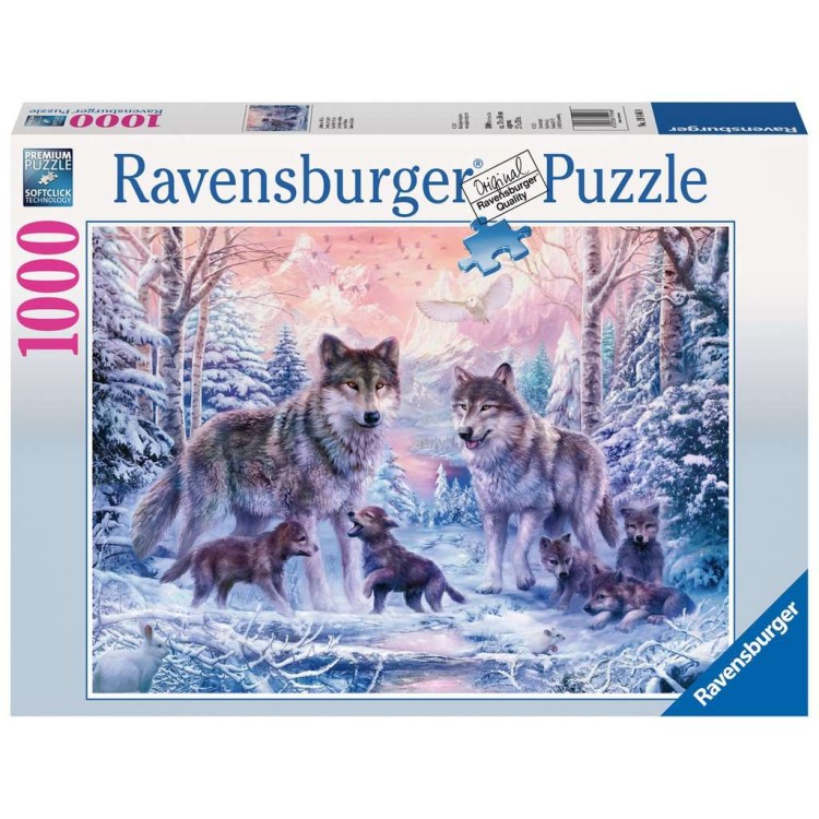 Ravensburger Arctic Wolves 1000 Piece Jigsaw Puzzle