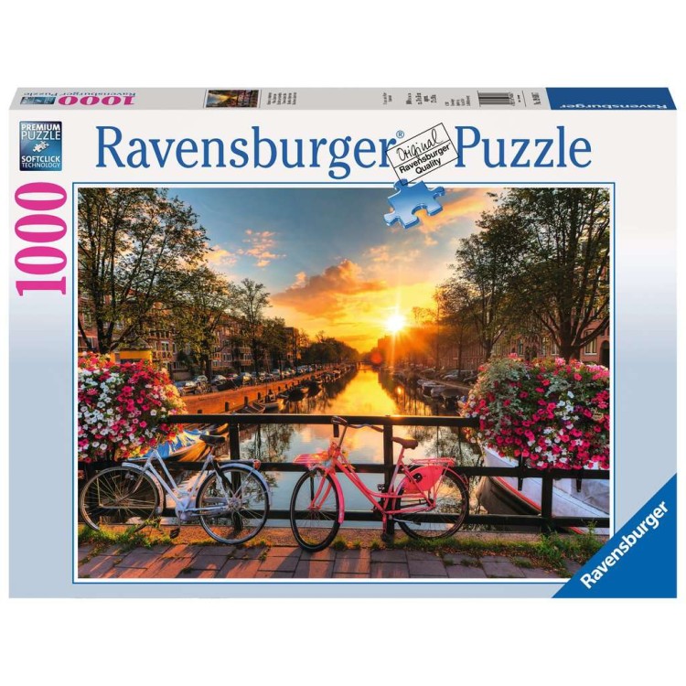 Ravensburger Bicycles in Amsterdam 1000 Piece Jigsaw Puzzle