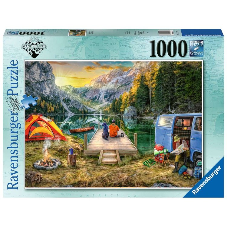 Ravensburger Calm Campsite 1000 Piece Jigsaw Puzzle