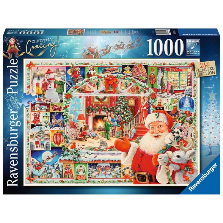 Ravensburger Limited Edition Christmas is Coming! 1000 Piece Jigsaw Puzzle