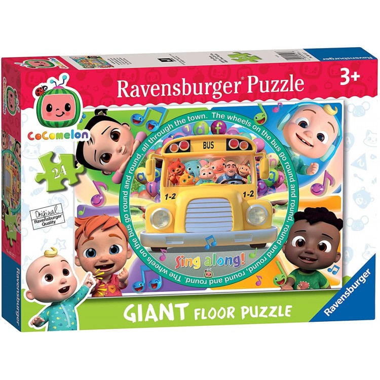 Ravensburger Cocomelon 24 Piece Giant Floor Jigsaw Puzzle