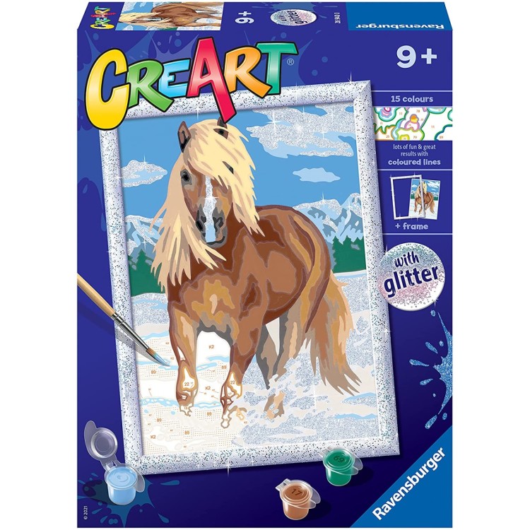Ravensburger CreArt PAint by Numbers - The Royal Horse