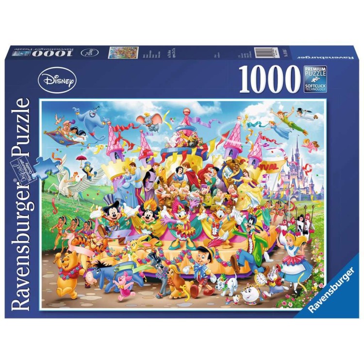 Ravensburger Disney Carnival Multicha 1000 Piece Jigsaw Puzzle
