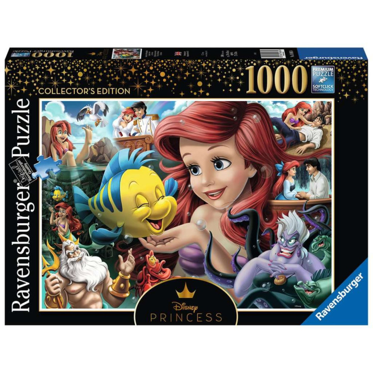 Ravensburger Disney Collector's Edition Little Mermaid 1000 Piece Jigsaw Puzzle