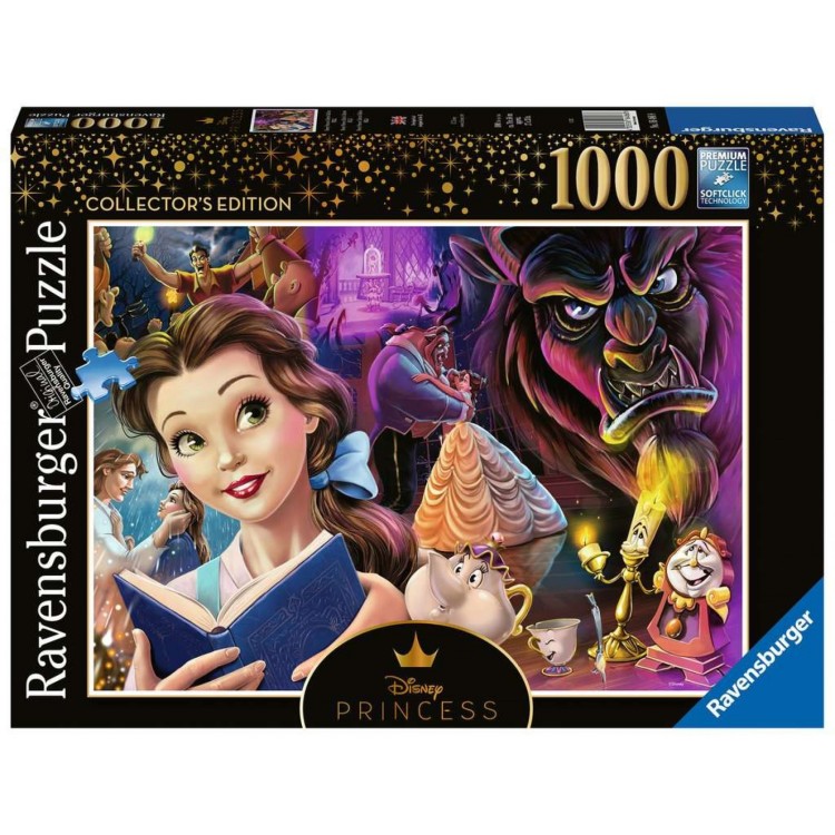 Ravensburger Disney Princess Collector's Edition Belle 1000 Piece Jigsaw Puzzle