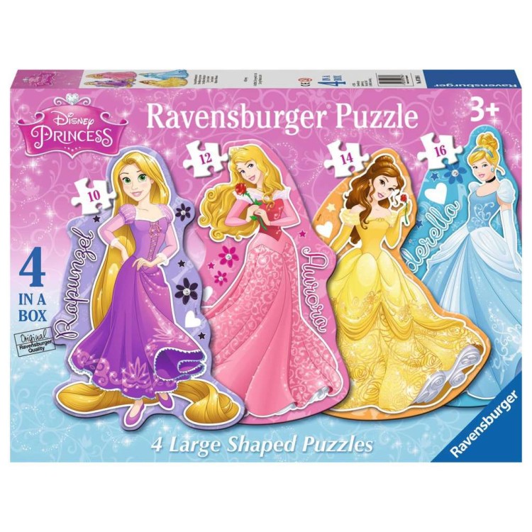 Ravensburger Disney Princess Four in a Box Jigsaw Puzzles