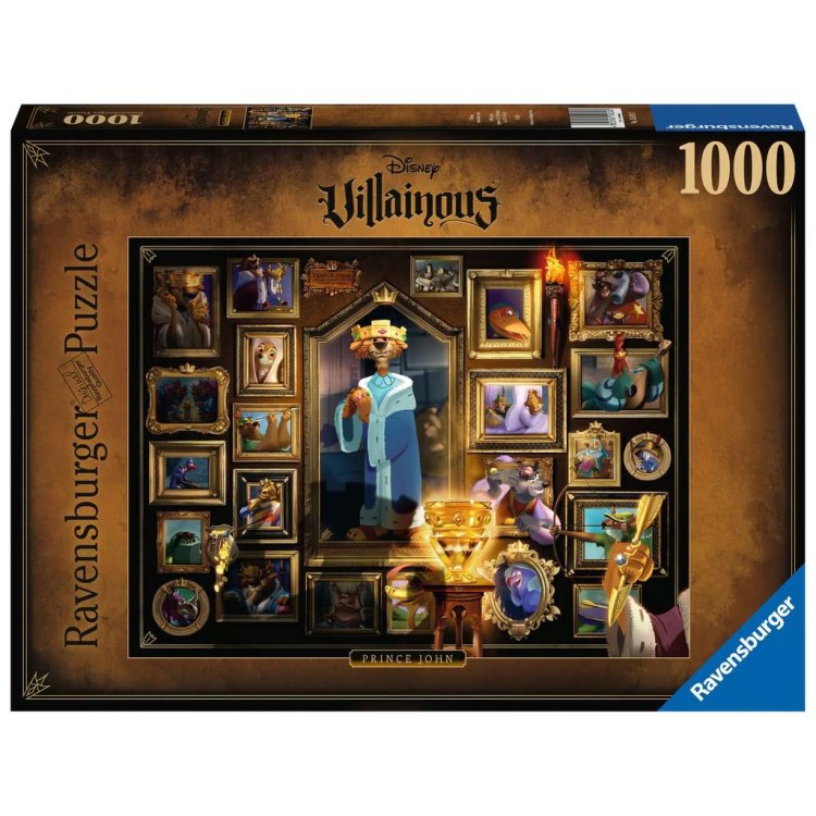 Ravensburger Disney Villainous Prince John 1000 Piece Jigsaw Puzzle