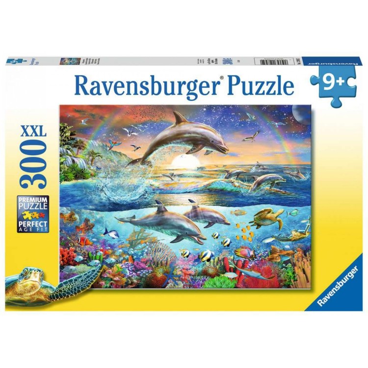 Ravensburger Dolphin Paradise 300 XXL Piece Jigsaw Puzzle