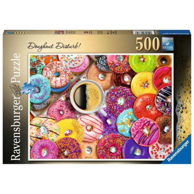 Ravensburger Doughnut Disturb! 500 Piece Jigsaw Puzzle