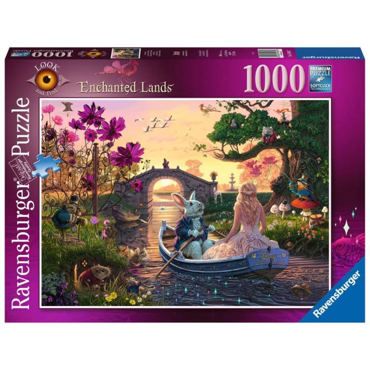 Ravensburger Enchanted Lands (Look and Find) 1000 Piece Jigsaw Puzzle