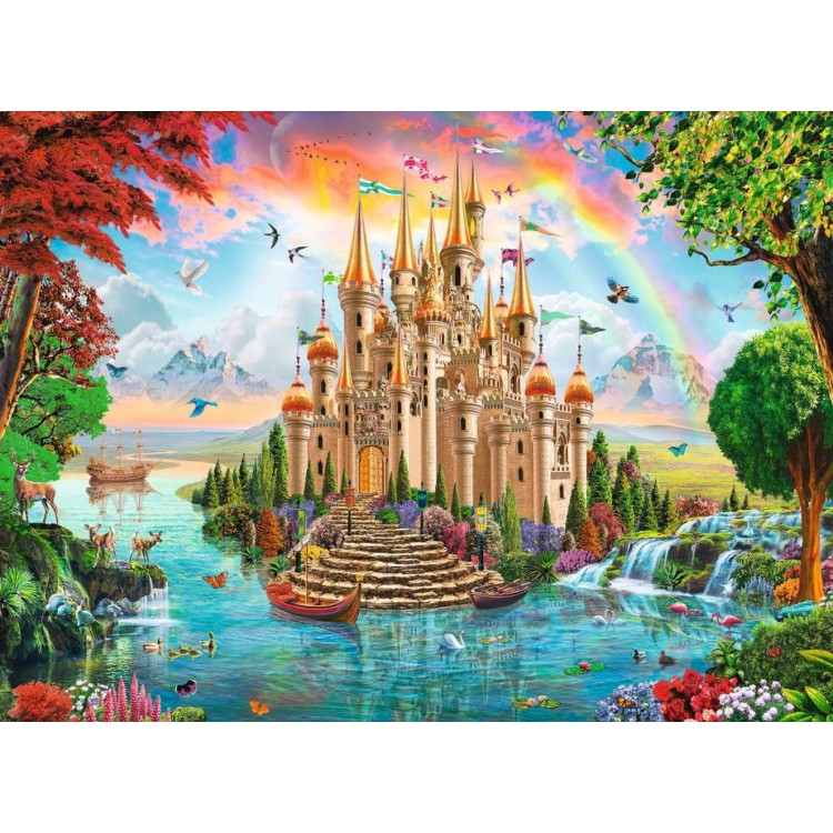 Ravensburger Fairy Rainbow Castle 100 XXL Piece Jigsaw Puzzle