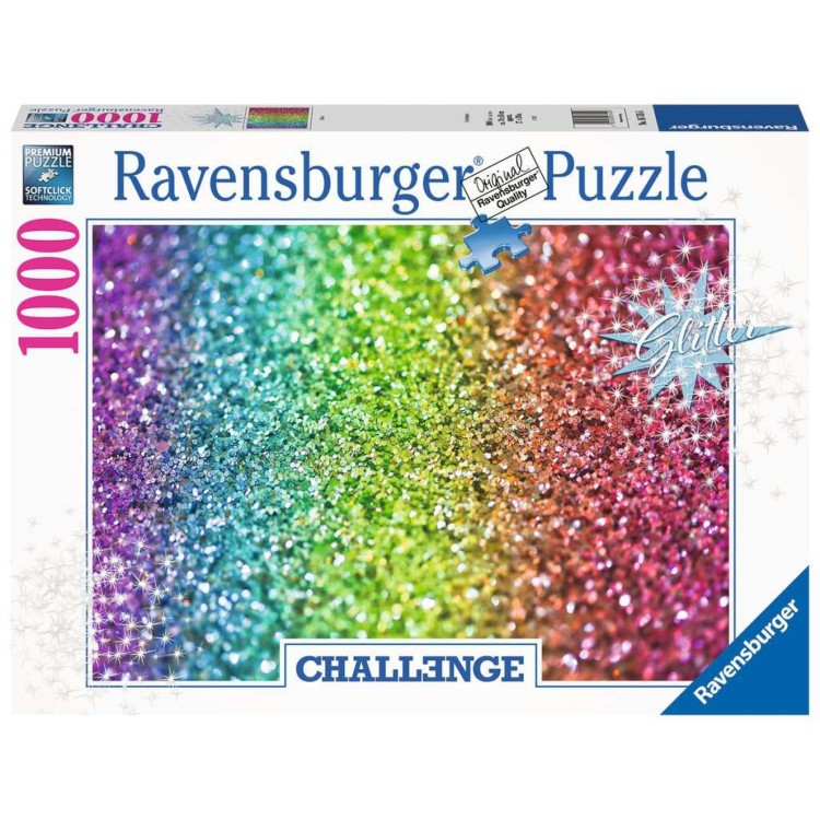 Ravensburger Glitter Challenge 1000 Piece Jigsaw Puzzle
