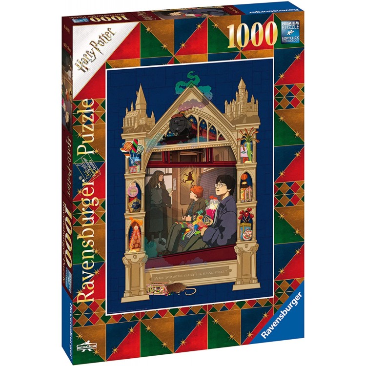 Ravensburger Harry Potter On The Way To Hogwarts 1000 Piece Jigsaw Puzzle