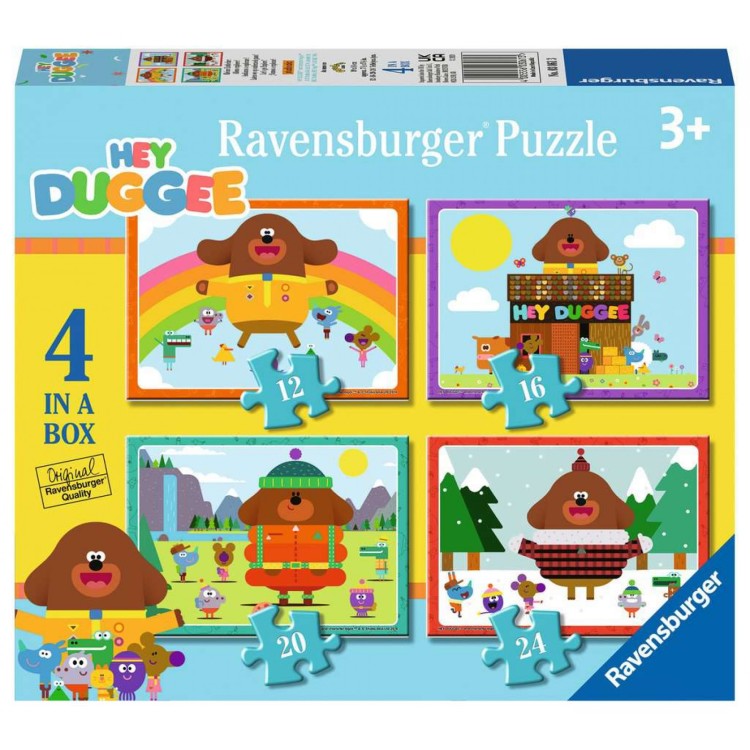 Ravensburger Hey Duggee 4 in a Box Jigsaw Puzzles