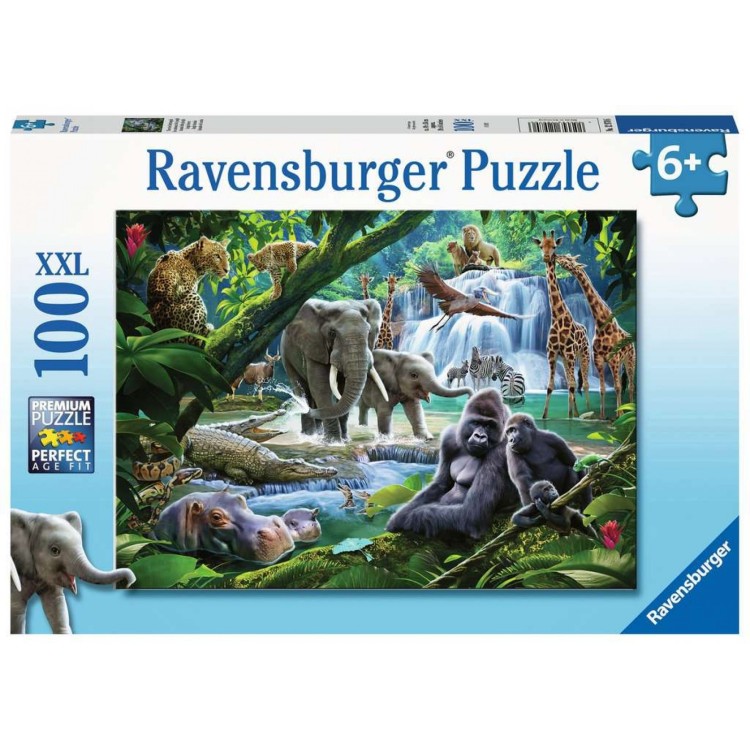Ravensburger Jungle Animals 100 XXL Piece Jigsaw Puzzle