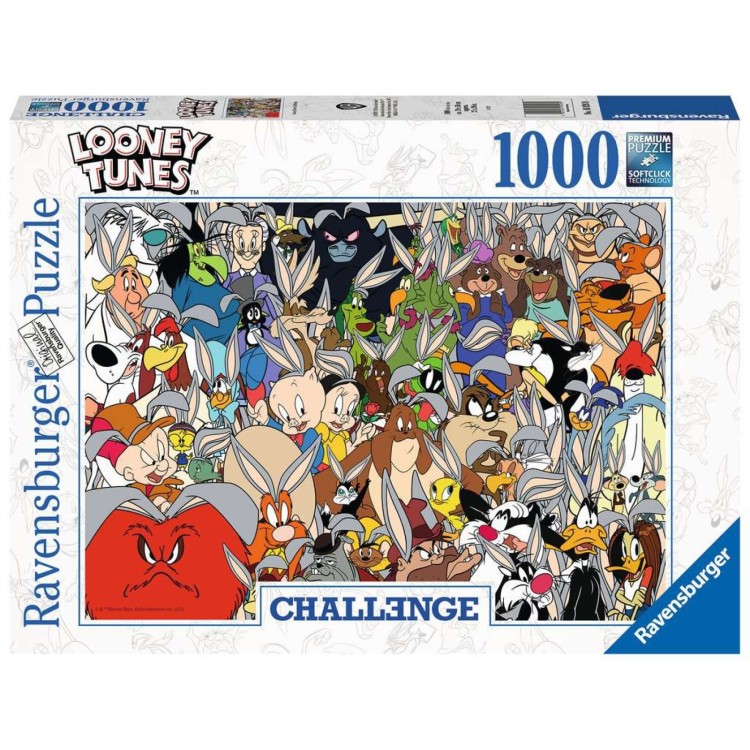 Ravensburger Looney Tunes Challenge 1000 Piece Jigsaw Puzzle