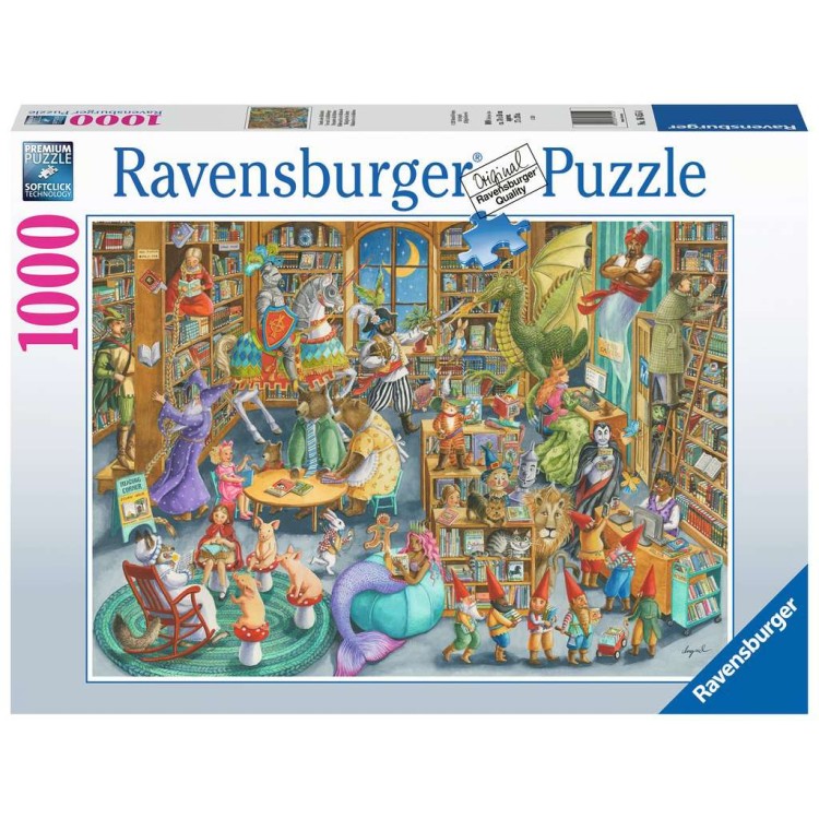 Ravensburger Midnight at the Library 1000 Piece Jigsaw Puzzle