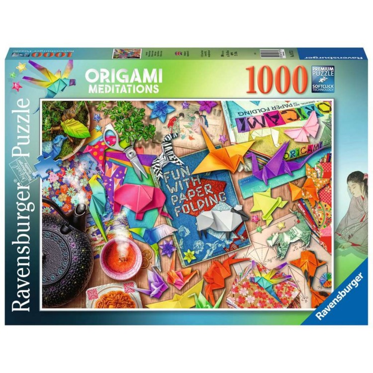 Ravensburger Origami Meditations 1000 Piece Jigsaw Puzzle