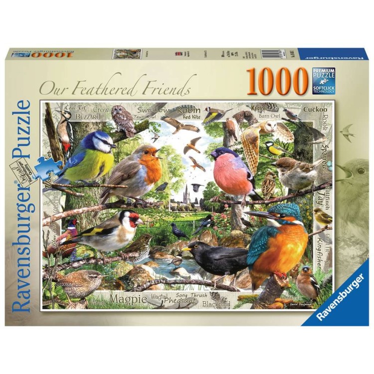 Ravensburger Our Feathered Friends 1000 Piece Jigsaw Puzzle