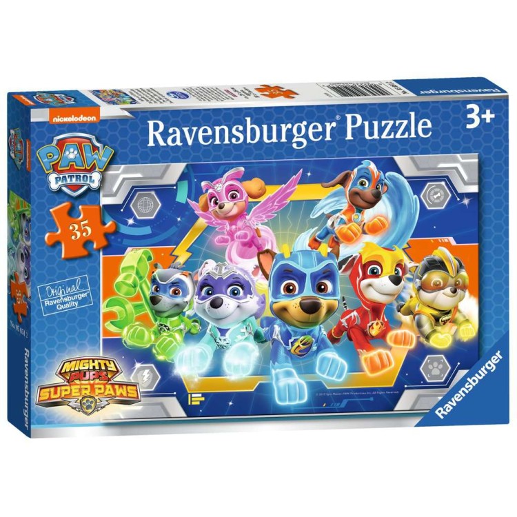 Ravensburger Paw Patrol Mighty Super Paws 35 Piece Jigsaw Puzzle