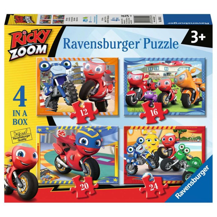 Ravensburger Ricky Zoom 4 in a Box Jigsaw Puzzles