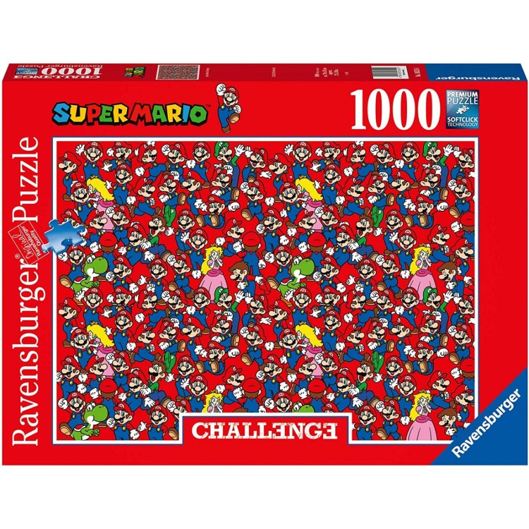 Ravensburger Super Mario Challenge 1000 Piece Jigsaw Puzzle