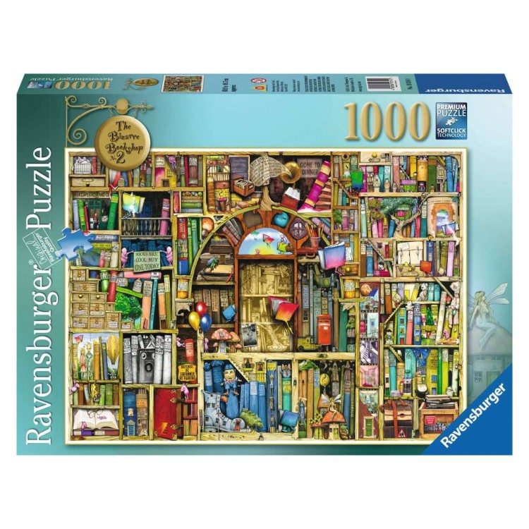 Ravensburger The Bizarre Bookshop 1000 Piece Jigsaw Puzzle