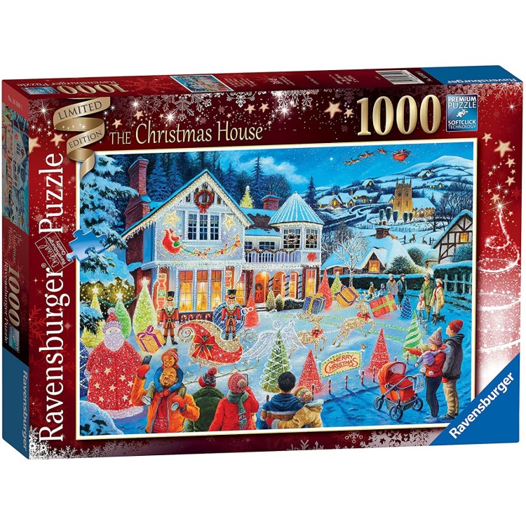 Ravensburger The Christmas House Limited Edition 1000 Piece Jigsaw Puzzle