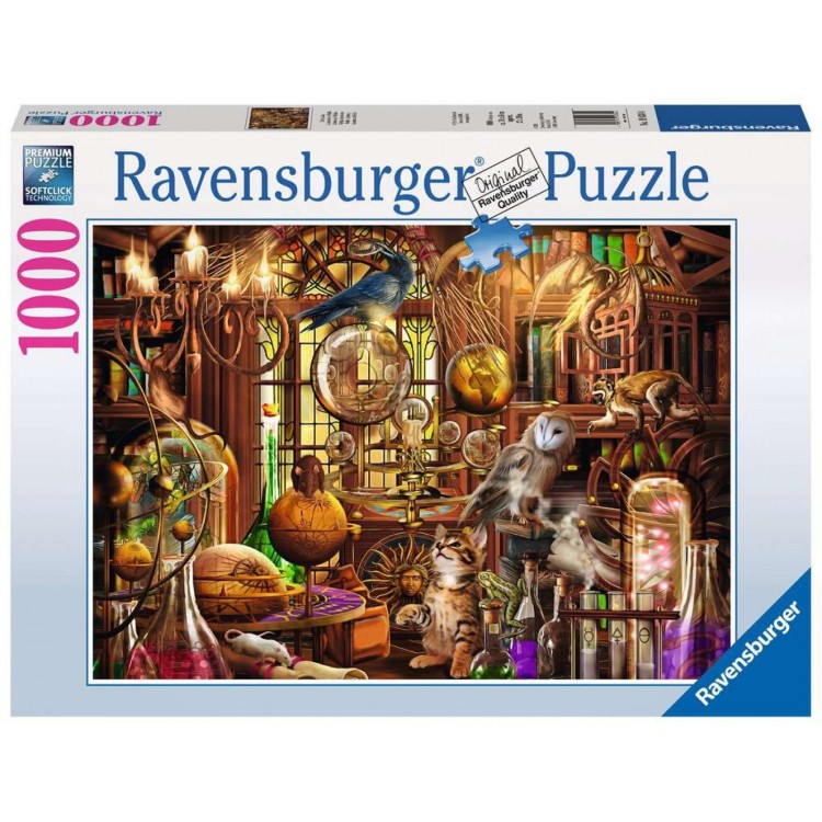 Ravensburger The Magicians Study 1000 Piece Jigsaw Puzzle 