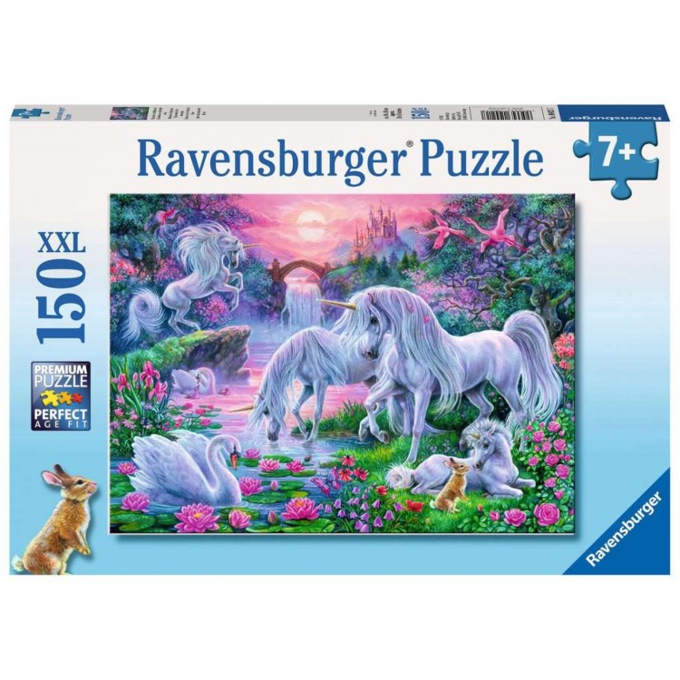 Ravensburger Unicorns in the Sunset Glow 150 XXL Piece Jigsaw Puzzle