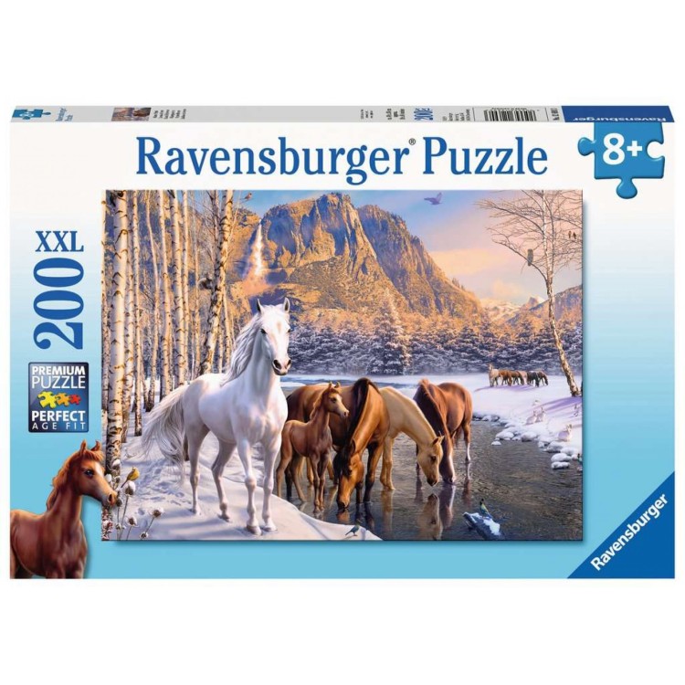 Ravensburger Winter Horses 200XXL Piece Jigsaw Puzzle
