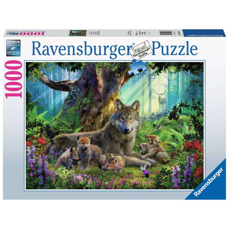 Ravensburger Wolves in the Forest 1000 Piece Jigsaw Puzzle