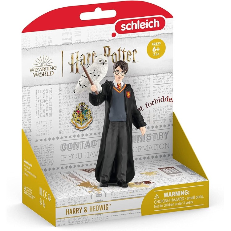 Schleich Harry Potter Wizarding World - Harry Potter & Hedwig Figures