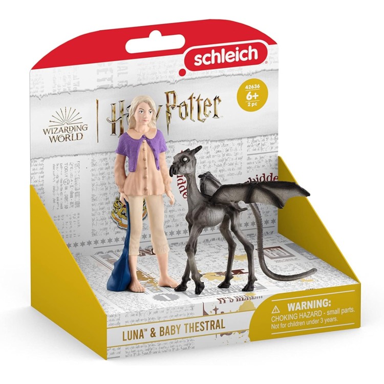 Schleich Harry Potter Wizarding World - Luna Lovegood & Thestral Figure