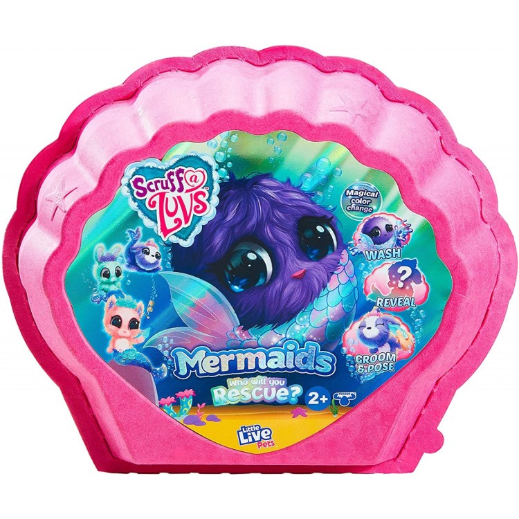 Scruff a Luvs Mermaids Rescue Fantasy Plush