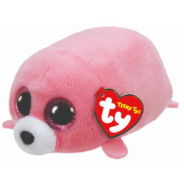 TY Teeny Ty Seaweed the Seal Plush