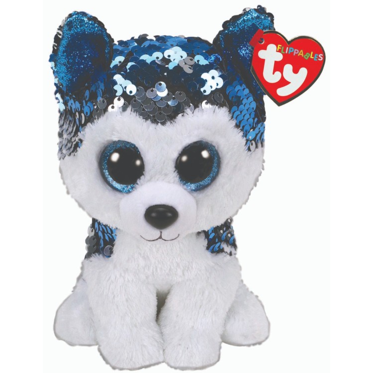 TY Flippables Slush the Husky Regular Size