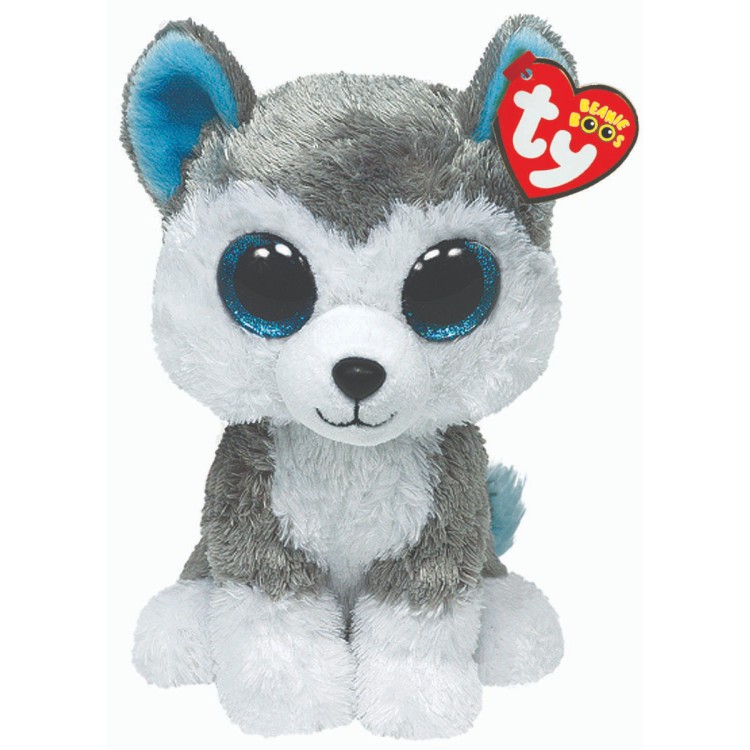 TY Slush the Husky Beanie Boo Regular Size