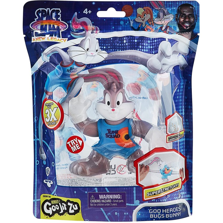 Space Jam Heroes of Goo Jit Zu Bugs Bunny Figure