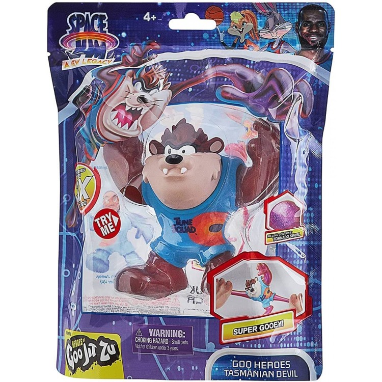 Space Jam Heroes of Goo Jit Zu Tasmanian Devil Figure