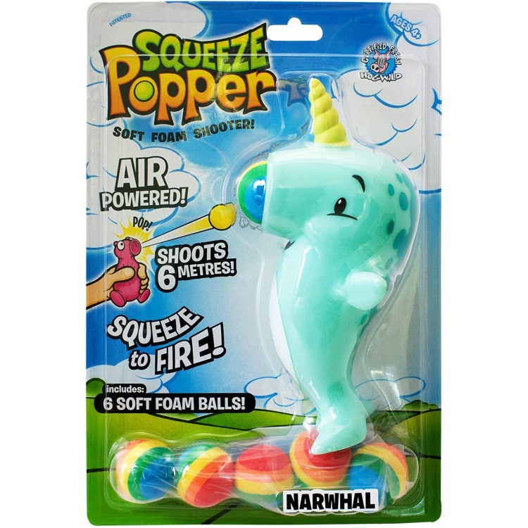 Squeeze Popper - Narwhal