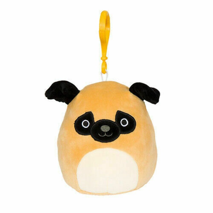 Squishmallows Clip-on Prince the Pug