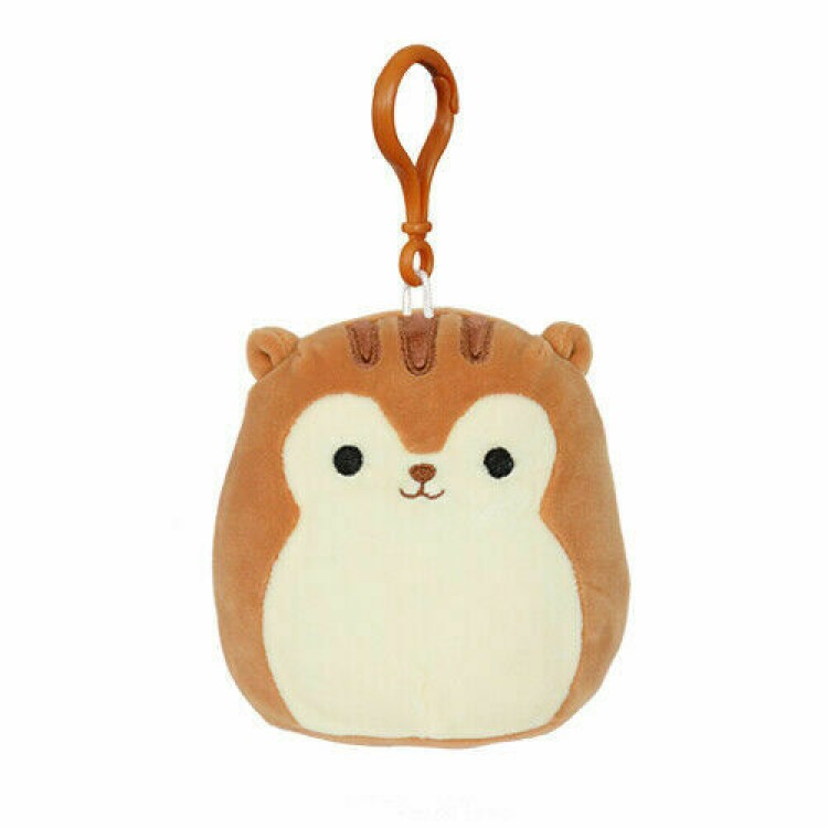 Squishmallows Clip-on Sawyer the Squirrel