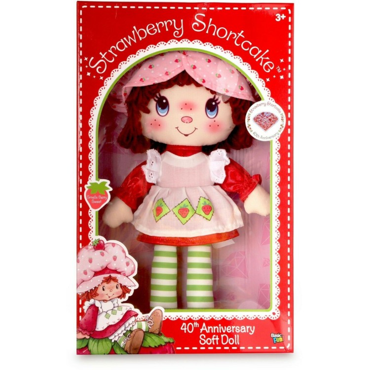 Strawberry Shortcake 40th Anniversary Soft Doll