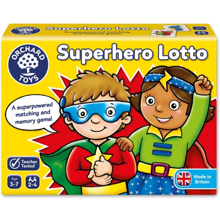 Orchard Toys Superhero Lotto Game